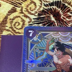 ONE PIECE Luffy-Tarou SP Alt Art ST18-005 SR A Fist of Divine Speed English - Image 5