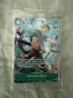 One Piece TCG Roronoa Zoro 2026 C2E2 Promo Card English Version - Image 1