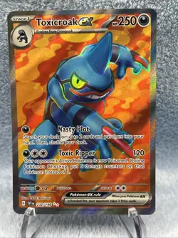 Toxicroak ex - 232/198 - Full Art Ultra Rare - Scarlet & Violet - Pokemon Card - Image 2