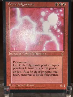 Ball Lightning (French) | The Dark | NM | Rare | MTG Renaissance - Image 2