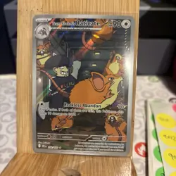 Pokemon Team Rocket's Raticate 202/182 Sv10: Destined Rivals Illustration Rare … - Image 1