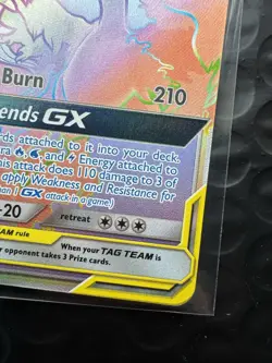 Pokemon TCG Card Moltres Zapdos & Articuno Tag Team GX 69/68 Hidden Fates - Image 5