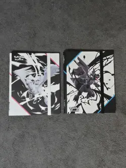 Pokemon TCG Scarlet Violet Black Bolt & White Flare Binders Set (Binders Only) - Image 1
