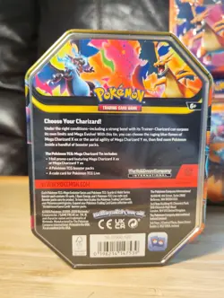 Pokemon - Mega Charizard ex Tins X + Y ascended heroes New & Sealed IN HAND x2 - Image 5