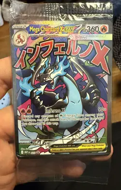 Pokemon Phantasmal Flames Mega Charizard x Ex and Oricorio Ex Promo SEALED - Image 1