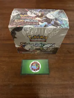 Pokemon Sun & Moon Burning Shadows Booster Box Factory Sealed - Image 5