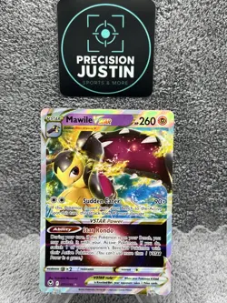 Pokemon TCG Mawile VSTAR Sword & Shield - Silver Tempest 071/195 Holo Ultra Rare - Image 1
