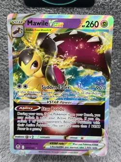 Pokemon TCG Mawile VSTAR Sword & Shield - Silver Tempest 071/195 Holo Ultra Rare - Image 2