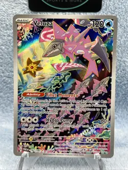Pokemon TCG Veluza 192/182 Paradox Rift Illustration Rare Full Art NM - Image 2