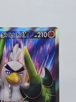 Pokemon Galarian Sirfetch'd V 174/185 Full Art Ultra Rare Holo Vivid Voltage TCG - Image 4