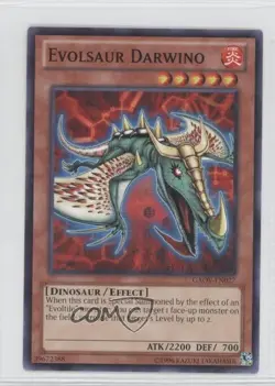 Evolsaur Darwino Unlimited YuGiOh Galactic Overlord #GAOV-EN027 - Image 1