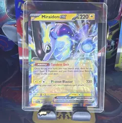 Pokemon Miraidon ex 081/198 Sv01: Scarlet & Violet Holo Double Rare Basic 220 HP - Image 1