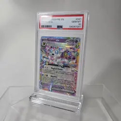 PSA 10 POKEMON PRISMATIC EVOLUTIONS SYLVEON ex #041 - Image 2