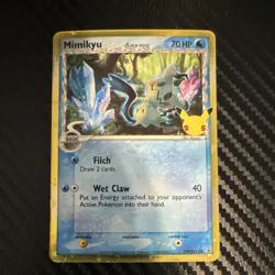 Pokemon Mimikyu (Delta Species) SWSH136 Sword & Shield Promo Holo 70 HP English - Image 1