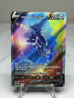 Pokemon Origin Forme Dialga V Astral Radiance Ultra Rare Holo 177/189 220 HP - Image 1