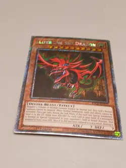 Slifer The Sky Dragon Platinum Secret Rare RA04-EN117 Yugioh - Image 1