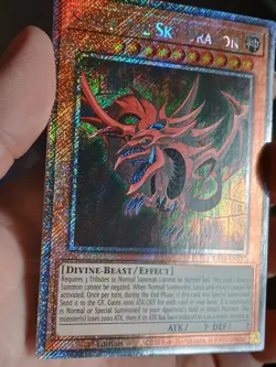 Slifer The Sky Dragon Platinum Secret Rare RA04-EN117 Yugioh - Image 3