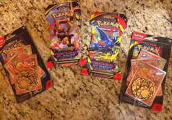 Pokemon TCG Mega Evolution Phantasmal Flames Booster Pack Lot - Image 1