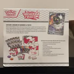 Factory Sealed Pokemon TCG: Scarlet & Violet—White Flare Elite Trainer Box ETB - Image 3