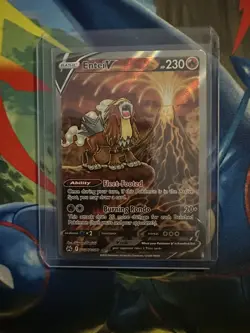 Pokemon TCG - Entei V GG36/GG70 Crown Zenith Ultra Rare Alt Art | NM - Image 1
