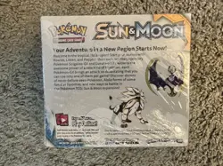 Pokemon Sun & Moon Booster Box - Small Tear On Bottom Of Box (see picture) - Image 3