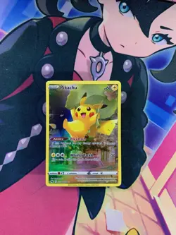 Pokemon Pikachu GG30/GG70 Crown Zenith Galarian Gallery Holo Ultra Rare - Image 1