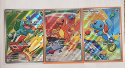 Pokemon TCG First Partner Illustration Collection Series 1 Kanto GEN 1 Starters - Image 1