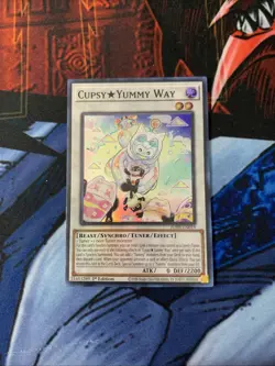 Yugioh Justice Hunters - Cupsy Yummy Way - Super Rare - JUSH-EN019 - Image 2