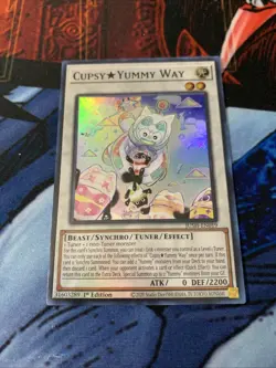 Yugioh Justice Hunters - Cupsy Yummy Way - Super Rare - JUSH-EN019 - Image 3