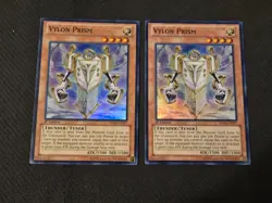 2x Vylon Prism x2 HA06-EN007 Super Rare 1st Edition NM Yugioh - Image 1