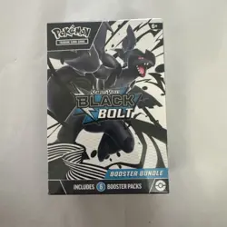 Pokemon TCG Scarlet & Violet Black Bolt Booster Bundle Factory Sealed - Image 1