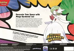 Pokemon Mega Evolution: Ascended Heroes GARDEVOIR Premium Poster Collection Box - Image 2
