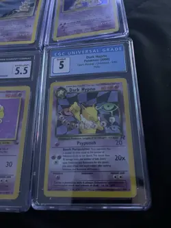 Pokemon CGC Alakazam Slowking Hypno Holo Rare Vintage Collection - Image 2
