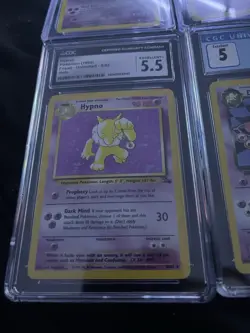 Pokemon CGC Alakazam Slowking Hypno Holo Rare Vintage Collection - Image 3