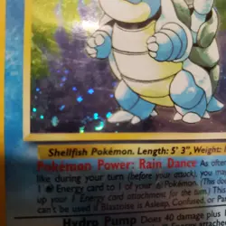 Pokemon Base Set 2 Blastoise 2 PSA 5 - Image 3