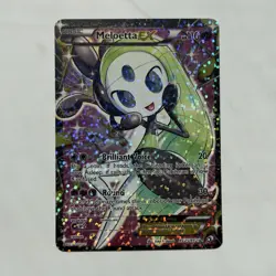 Meloetta EX 2013 Pokemon RC25/RC25 Legendary Treasures Full Art Ultra Rare Holo - Image 1