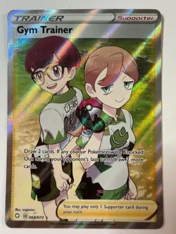 Pokemon TCG Shining Fates #068/072 Gym Trainer (Full Art) NM - Image 1