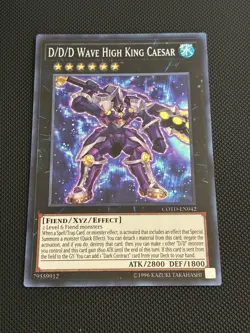 Yugioh! D/D/D Wave High King Caesar COTD-EN042 Code of the Duelist Super Rare NM - Image 1