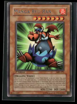 Manga Ryu-Ran MRL-071 Rare Magic Ruler Yu-Gi-Oh 1st Edition Heavily Played - Image 1