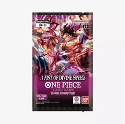 Bandai Namco One Piece Card Game OP-11 A Fist of Divine Speed Booster - 12 Cards - Image 1