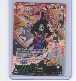 One Piece OP15-022 Adventures on Kami's Island Brook Leader Alt Art English - Image 1
