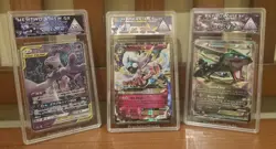 (3) Pokemon Precison Grade Card LOT 2012 Rayquaza EX Mewtwo GX Altaria EX PGC🔥 - Image 1