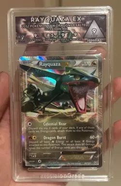 (3) Pokemon Precison Grade Card LOT 2012 Rayquaza EX Mewtwo GX Altaria EX PGC🔥 - Image 4
