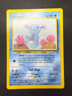 Wooper 71/75 | Neo Discovery | Pokemon Card | NM - Image 1
