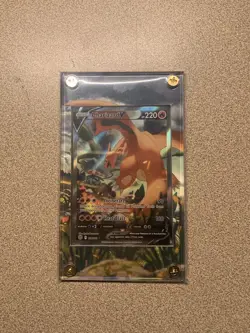 Charizard Alt Art 154/172 Extended Art Pokemon Card Case (Card not Included) - Image 1