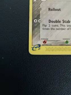 Pokemon Card Aron 25/109 EX Ruby & Sapphire Uncommon - Image 4