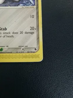 Pokemon Card Aron 25/109 EX Ruby & Sapphire Uncommon - Image 5