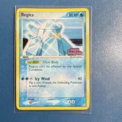 Pokemon Regice Holon Phantoms Rare Reverse Holo 27/110 2006 Card English - Image 1