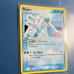 Pokemon Regice Holon Phantoms Rare Reverse Holo 27/110 2006 Card English - Image 3