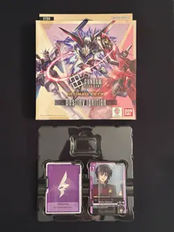 Gundam ST09 Destiny Ignition Ultimate Deck - DECK ONLY - NO DICE NO Bonus Card - Image 1
